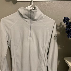 Columbia half zip sweatshirt